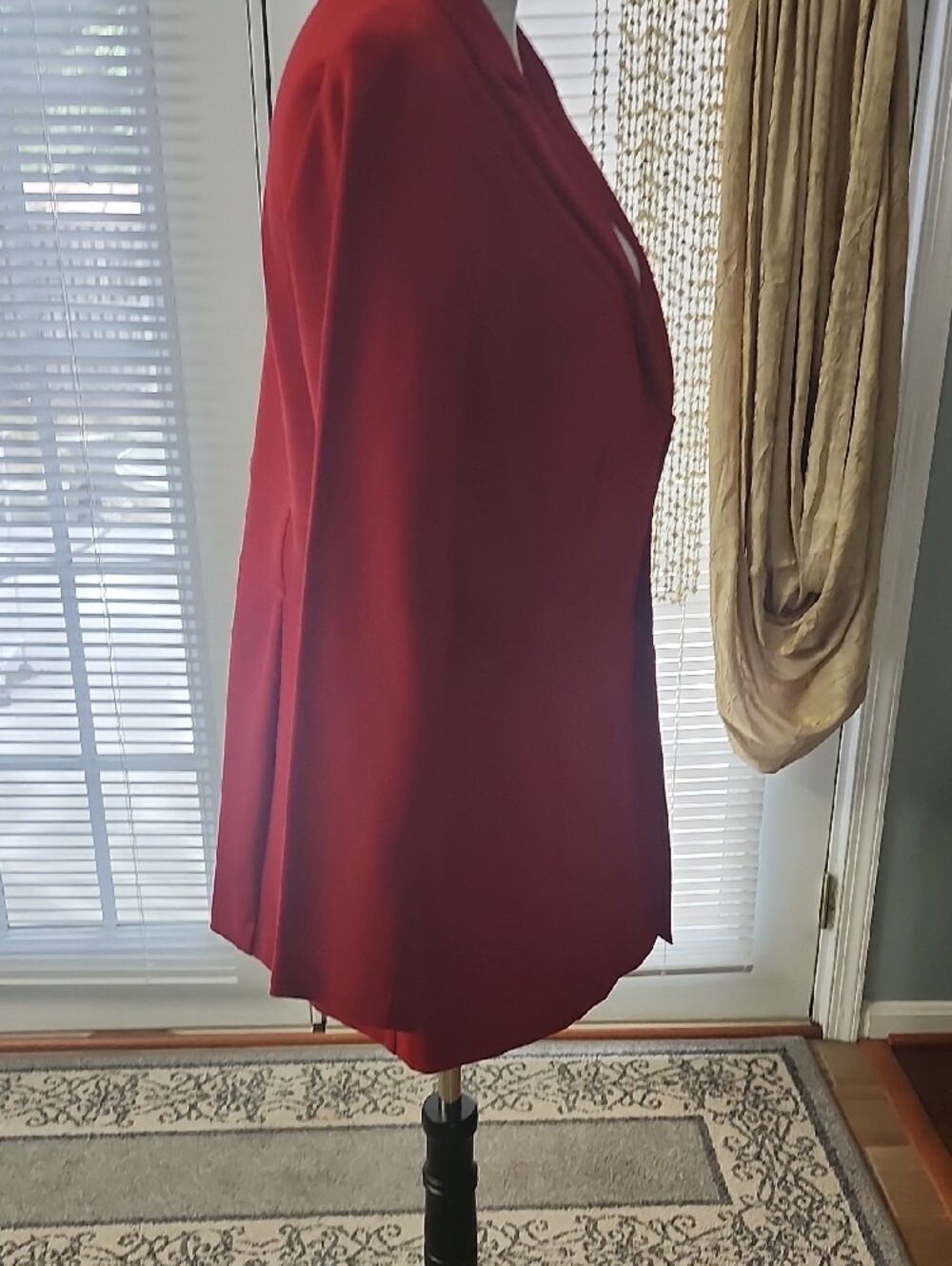 Eloquii Red Tailored Blazer - Picture 3 of 4